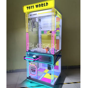 Mainan dunia Win mesin mainan mewah bisnis pasar USA dopamin warna transparan mesin derek cakar untuk penjualan - Product Image 5