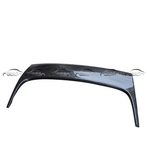 Cubierta de Rejilla Delantera de Fibra de Carbono Real para Volkswagen VW Golf 5 V 5 MK5 OLOTDI - Product Image 4