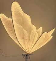 Accessoires de mariage, lampe de sol LED en forme de papillon de luxe, éclairage de passage pour la décoration de la scène de mariage