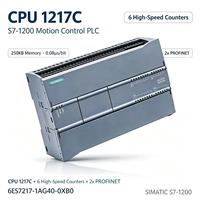 SIMATIC S7-1200 CPU 1217C DC/DC/DC 6ES7217-1AG40-0XB0 14DI 10DO 2AI 2AO PROFINET