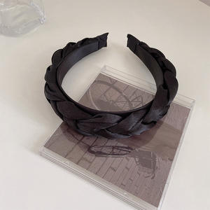 New Arrival Solid Color Thick Headband Vintage <strong>Alice</strong> Twists Braided <strong>Hair</strong> <strong>Bands</strong> <strong>Hair</strong> Velvet Plait Headbands <strong>Hair</strong> <strong>Band</strong> for Women - Product Image 6