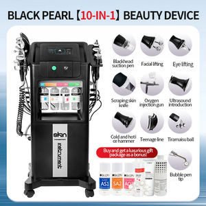 BtwOEM 10 en 1, Máquina de Belleza Profesional Pearl, Estación de Limpieza Facial Hydra Aqua, Minimiza Poros, Nutre la Piel, para Salón - Product Image 5