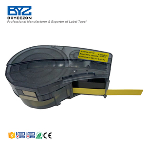 BD-M21-250-C-342-YL de ruban d'étiquettes compatibles <span class=keywords><strong>Brady</strong></span> 11.15mm * 2.1m Marquage de fil de ruban d'étiquettes en polyoléfine pour une utilisation dans <span class=keywords><strong>Brady</strong></span> <span class=keywords><strong>Bmp21</strong></span> <span class=keywords><strong>Plus</strong></span> - Product Image 2