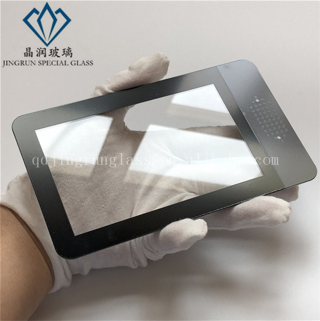 Custom Cut Thin Corning Gorilla Glass Silk Screen Printing Glass Touch Screen Tablet Tv Screen Tempered Glass