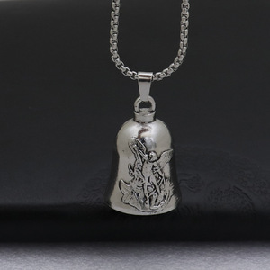 Colgante de Campana de Ángel Guardián para Motociclistas, Llavero de la Suerte - Product Image 3