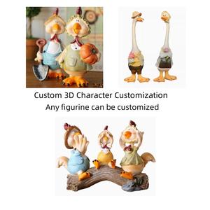 Figuras de Acción Coleccionables de <span class=keywords><strong>Anime</strong></span> en PVC Personalizadas - Temática de Fantasía y Ciencia Ficción, Personalizables para Decoración de Jardín, Exteriores y Hogar - Product Image 2