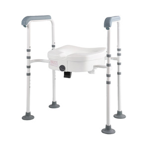 Elevador de inodoro Meiruide con pasamanos, capacidad de 250 kg, para uso doméstico de personas mayores y embarazadas - Product Image 5