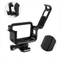Boîtier de protection pour dissipation thermique du PC avec extension de port Cold Shoe pour accessoires de caméra d'action GoPro Hero 9/10/11