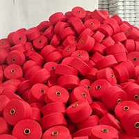 Fil de coton recyclé et teint Taishi 20/2 et 16/2 pour le tricot de smocks et de kentés au Burkina Faso et au Ghana