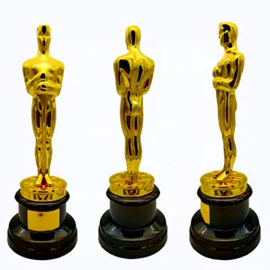 Personalizzazione del trofeo Oscar breve Video Film Festival eccezionale regista attore trofeo trofeo in metallo e personalizzazione della medaglia