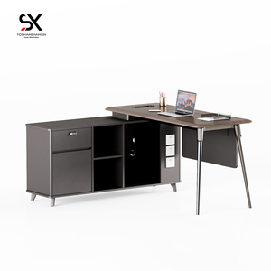 Moderna e minimalista Boss scrivania e sedia combinazione per l'home Office per il supervisore esecutivo presidente Manager principale - Product Image 3