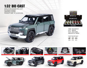 โดย U8 SUV โมเดลของเล่นโลหะหล่อจากอัลลอยด์ | ตราชั่ง1:32สำหรับนักสะสมของเด็กผู้ชายในตะวันออกกลางและเอเชียตะวันออกเฉียงใต้ - Product Image 2