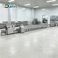 Ligne de production industrielle automatique de nouilles instantanées, capacité de 600 kg/h, machine à fabriquer des nouilles instantanées frites, SUS304