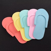 Chaussons jetables en mousse EVA personnalisés à prix abordable pour spa, hôtel, pédicure, et salons de beauté