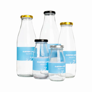 Botella de Vidrio Portátil Vacía de 500 ml de la Marca CAPOT, para Bebidas y Jugos, Transparente, Redonda, con Tapa de Rosca, Impresión Serigráfica, en Cartón, China - Product Image 6