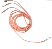 Kit de mise à la terre portable pour sécurité électrique avec fil de terre, en fibre de verre/résine époxy