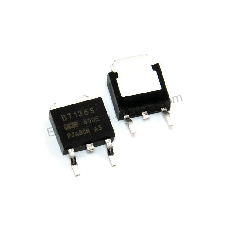 EC-Mart Hohe Qualität TRIAC SENS TOR 600V 4A ZU-252-3 transistor BT136 BT136S-600E