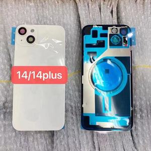 Новая Замена для <span class=keywords><strong>iPhone</strong></span> 14 14 Plus задняя крышка корпуса с объективом камеры батарея стекло задняя дверная рама рамка металлическая пластина - Product Image 3