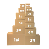 Personnalisé gros carton pliable grand carton ondulé robuste expédition boîtes de déménagement carton