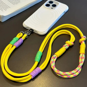 Bán Buôn Crossbody Nylon Dây Buộc Có Thể Điều Chỉnh Điện Thoại Dây Buộc Với Đôi Khóa Vai Cổ Dây Đeo Chống Mất Handmade Dây - Product Image 5