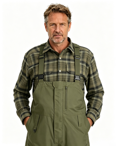 Pantalon <span class=keywords><strong>de</strong></span> pêche pour <span class=keywords><strong>homme</strong></span> respirant et imperméable 100% polyester avec coutures scellées - Product Image 4