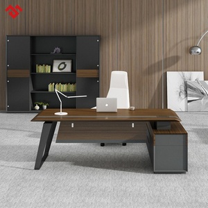 Foshan New Modern Design Mesh Boos Chair Furniture Office Executive Office <b>Desk</b> - Product Image 1