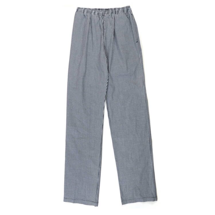 Черно-белые Рабочие Штаны для шеф-повара