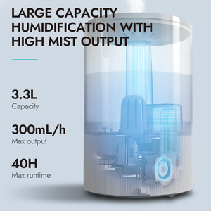 Oem Máy tính để bàn máy tạo độ ẩm không khí với Thông Minh mát Mist LED siêu âm Knob kiểm soát độ ẩm hương thơm chức năng-TOP điền Hot Bán Nhà Phòng - Product Image 2