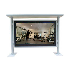 Cloud Serve, quiosco de señalización Digital LCD impermeable para exteriores de 55 pulgadas, IP65 carcasa de aluminio de vidrio templado, póster Digital táctil - Product Image 4