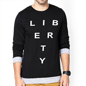 OEM/ODM Design Long Sleeve Slim Fit T-shirt 2026 Latest Fashion Plain Custom Men Long Sleeve t Shirt 100% Cotton OEM <b>Tshirt</b> - Product Image 1