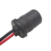 LED T10 W5W Adaptateurs de support d'ampoule souple Câble d'ampoule LED pour moto/voiture/camion/bateau Adaptateur de base Connecteur de support d'ampoule souple