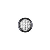 Nouvelle lampe arrière LED ronde de 4 pouces pour camion et remorque, OEM ODM, 12 LED, stop, clignotant, marche arrière, SAE DOT, étanche IP67, KLT-LITE