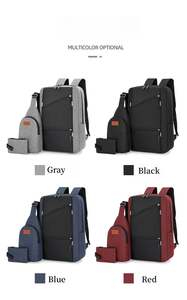 10pcs Customized Casual Business Backpack Waterproof School <b>Rucksack</b> Bag Polyester High Quality <b>Laptop</b> Backpack - Product Image 3