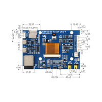 ESP32-S3 Papan Pengembangan Layar 7 inci ESP32 Dengan Layar 800*480 Fungsi Sentuh Prosesor Dual-core 32-bit LX7 hingga 240MHz
