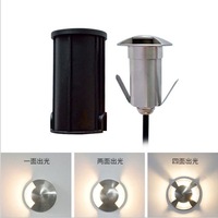 IP65 Wasserdichte LED-Stufenleuchte, Quadratische LED-Ecklampe, Außenwand-Montage Treppenbeleuchtung