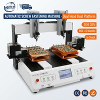 Machine à visser automatique 3 axes haute vitesse avec servomoteur, double plateforme programmable et verrouillage automatique, garantie 1 an pour téléphones et ordinateurs portables