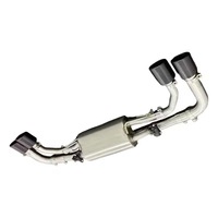 Système d'échappement DZ pour Audi Q7 2.0T 2019-2023 en acier inoxydable poli miroir, tuyau d'échappement, silencieux