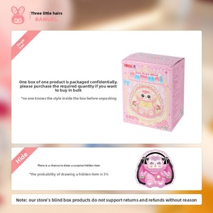 Tre coniglietti fata soffici e morbidi, bambola di peluche grande 680%, blind box, giocattolo trendy, regalo di compleanno per ragazze - Product Image 5