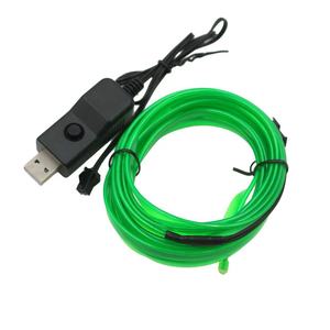 <b>Car</b> <b>interior</b> ambient light, wire-free, cool light strip, USB with switch, continuous flashing decorative light strip, illuminate - Product Image 1