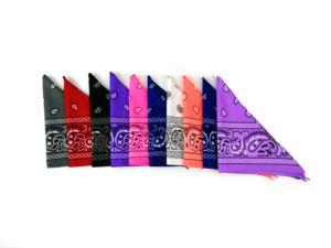 יצרן באיכות גבוהה זול oem קירור מותאם אישית ריקים פייזלי בנדנה לחיות מחמד לכלבים - Product Image 5