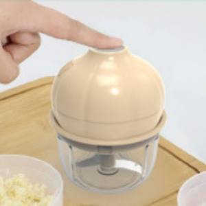 Presse-ail électrique Logo 250 ml, robot culinaire multifonctionnel pour la cuisine et la maison - Product Image 4