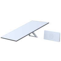 Kit Standard SpaceX Starlink V4 Génération 3 – Antenne Satellite Numérique en Aluminium, Routeur WiFi 6, Internet Haut Débit à Faible Latence, Mini