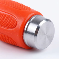 Tournevis professionnel S3 Go-Through en acier Cr-V, à manche plein, avec embout de frappe métallique pour réparations intensives, outils manuels