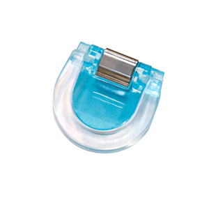 Clips pliables de type D transparents multifonctionnels sans trace pour la reliure, fournitures de bureau pour étudiants, clips de rangement colorés pour notes en papier - Product Image 5