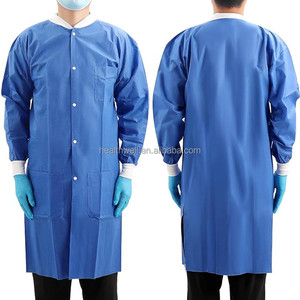 Seragam rumah sakit <span class=keywords><strong>SMS</strong></span> sekali pakai, jaket <span class=keywords><strong>Lab</strong></span> gigi mantel <span class=keywords><strong>Lab</strong></span> sekali pakai - Product Image 2