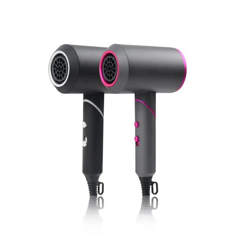 1600W Newest Design Foldable Hair Dryer Intelligent Heat Control Negative Ions Mini Hair Blow Dryer For Home