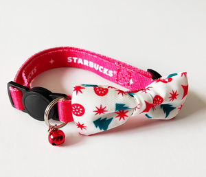 Corbatas de Moño para Mascotas con Estampado de Poliéster para Regalos de Navidad, Collares con Campana Pequeña, <span class=keywords><strong>Collar</strong></span> Personalizado para Perros, Lazos Ajustables para Cachorros - Product Image 5