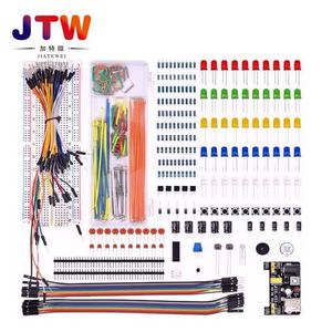 Kit de Electrónica JTW 830 con Placa de Pruebas de 830 Puntos para Arduino UNO R3, para Proyectos de Aprendizaje DIY, Conjunto de Componentes Educativos - Product Image 3