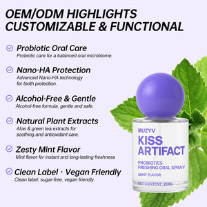 OEM Portable Mundpflege Munds pray Probiotischer Minz frischer zur Entfernung von Mundgeruch Alkoholfrei - Product Image 2