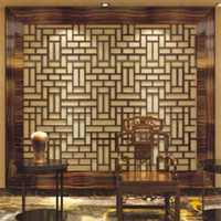 Design Carbone Dépoussiérage Peinture Métallique Bureau Partition Acier Délié Or Panneau Mural Décoratif En Métal Pour Salle De Réunion